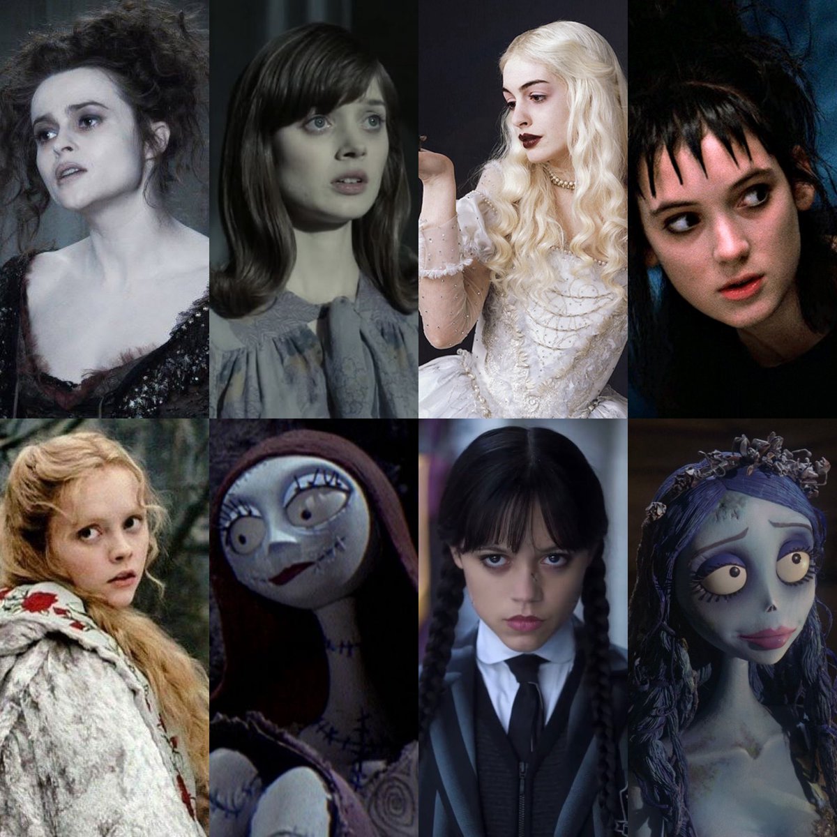 il_i0y's tweet photo. ティム・バートン監督が手がけるキャラクターの、美しく儚くてアンニュイな雰囲気が好きすぎる🕯️ https://t.co/LlhUh0Y6yP