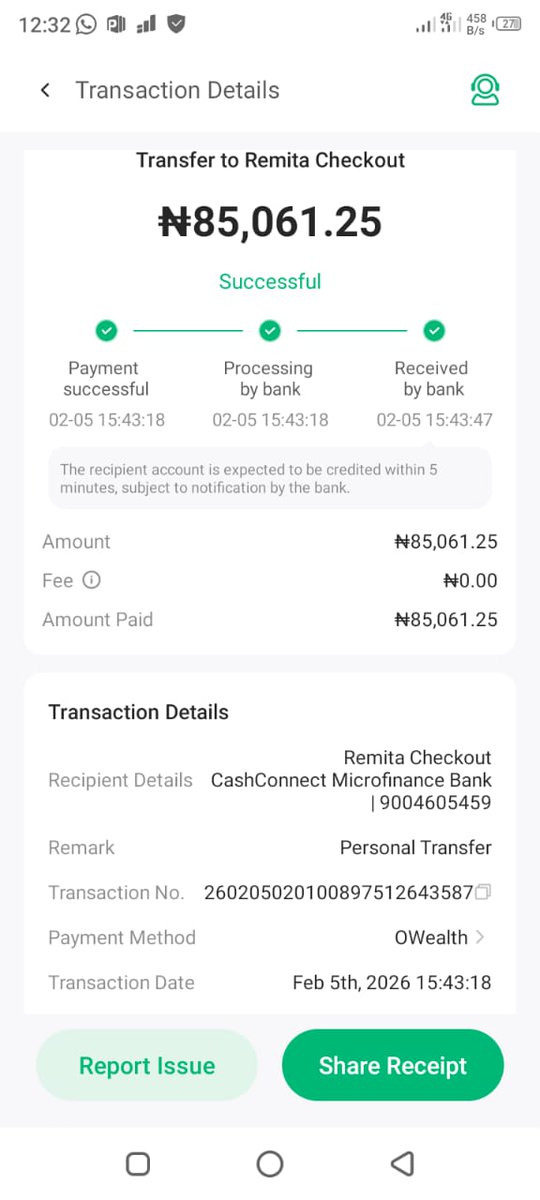 ComrJrBukar's tweet photo. @RemitaNET @remita Please, I have misplaced the email linked to this transaction. Kindly provide me with the Remita Reference Number to enable me generate the soft copy via another email.

Note that this payment was made to Abubakar Tafawa Balewa University Bauchi.

Thanks in anticipation. https://t.co/XOGqYKnEqZ
