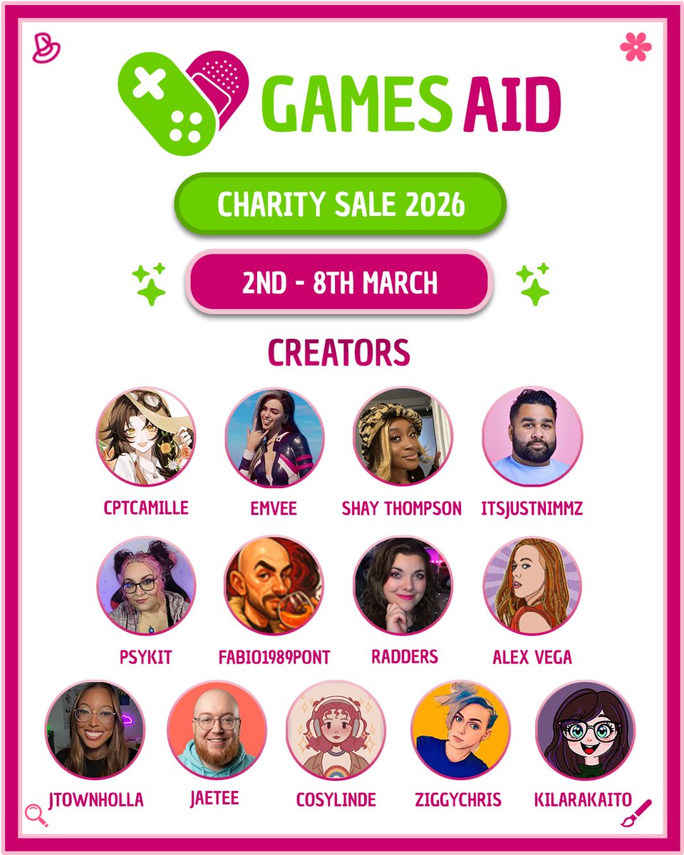 GamesAid tweet media