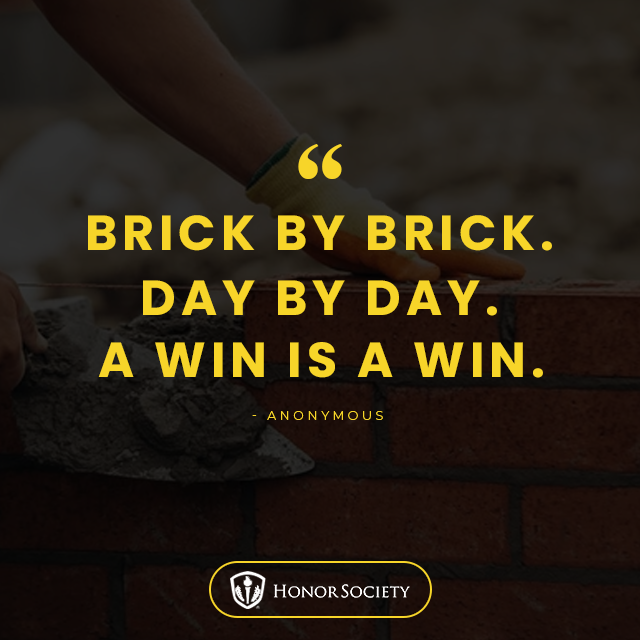 HonorSociety's tweet image. Big goals are reached through small, steady steps.
 #BigGoals #GoalSetting #KeepGoing #ProgressNotPerfection