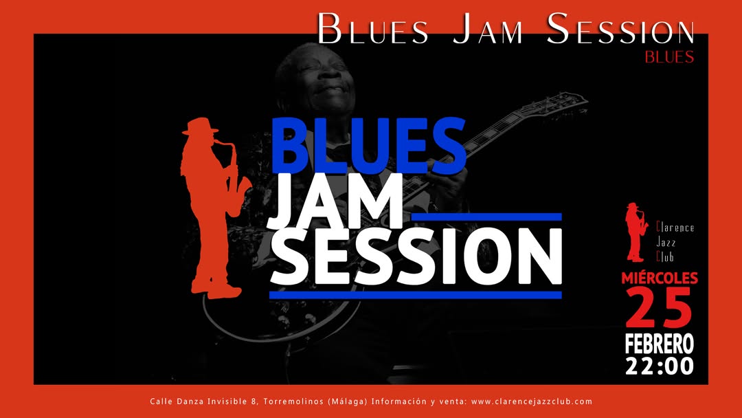 Arrancamos la semana con la última Blues Jam Session del mes de febrero. Empezamos a las 22.00. Os Esperamos!!!

#clarencejazzclub #jazzmalaga #welovejazz #malagajazz #jazzlive #livemusic #FormaPartedeNuestroClub #blues