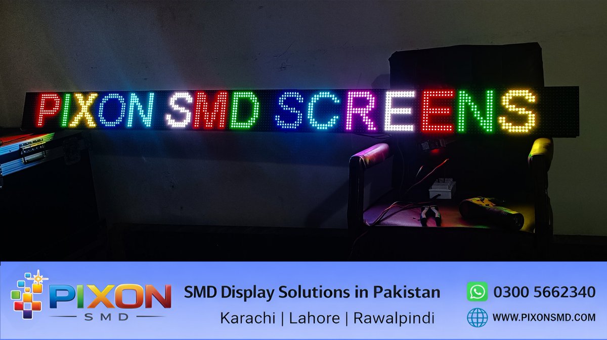 pixonsmd's tweet image. Light up your brand with vibrant RGB SMD LED display. Bright, bold &amp;amp; impossible to ignore. 💡✨
#RGBLED #SMDDisplay #LEDSign #DigitalSignage #BusinessBranding #LEDAdvertising