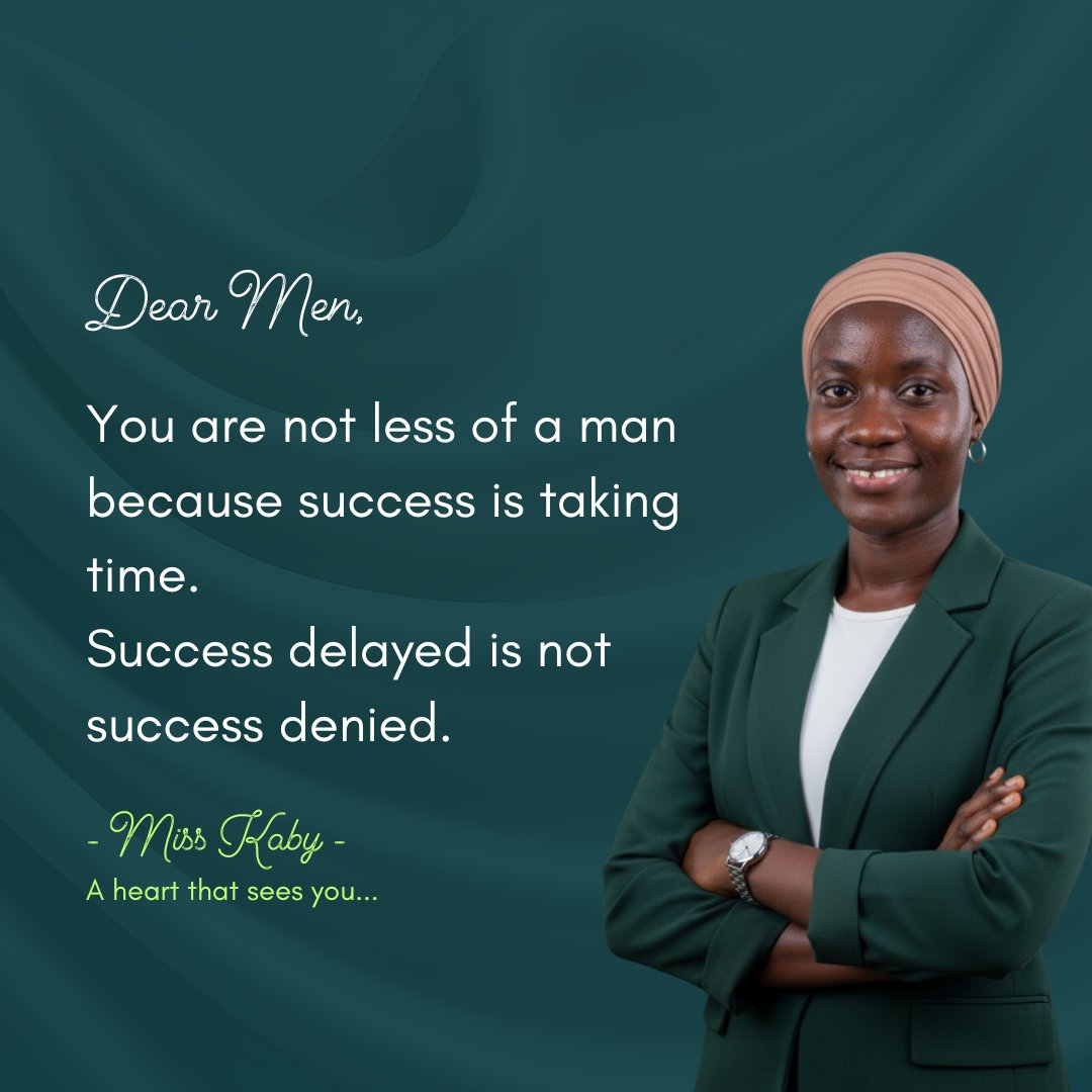 MissKaby's tweet photo. My man, you are not behind. You are learning and evolving.

Every step forward counts, even small ones.

Your story is still unfolding.

Patience builds strong foundations.

Keep going. Your time is coming. https://t.co/qm2V2etLqj