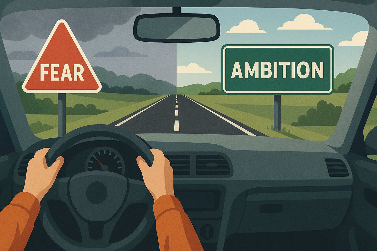 StevePredaCom's tweet photo. Do You Drive with Fear or Ambition?

Learn more: https://t.co/mhUR3tUL7h https://t.co/8xWUAVlpo3