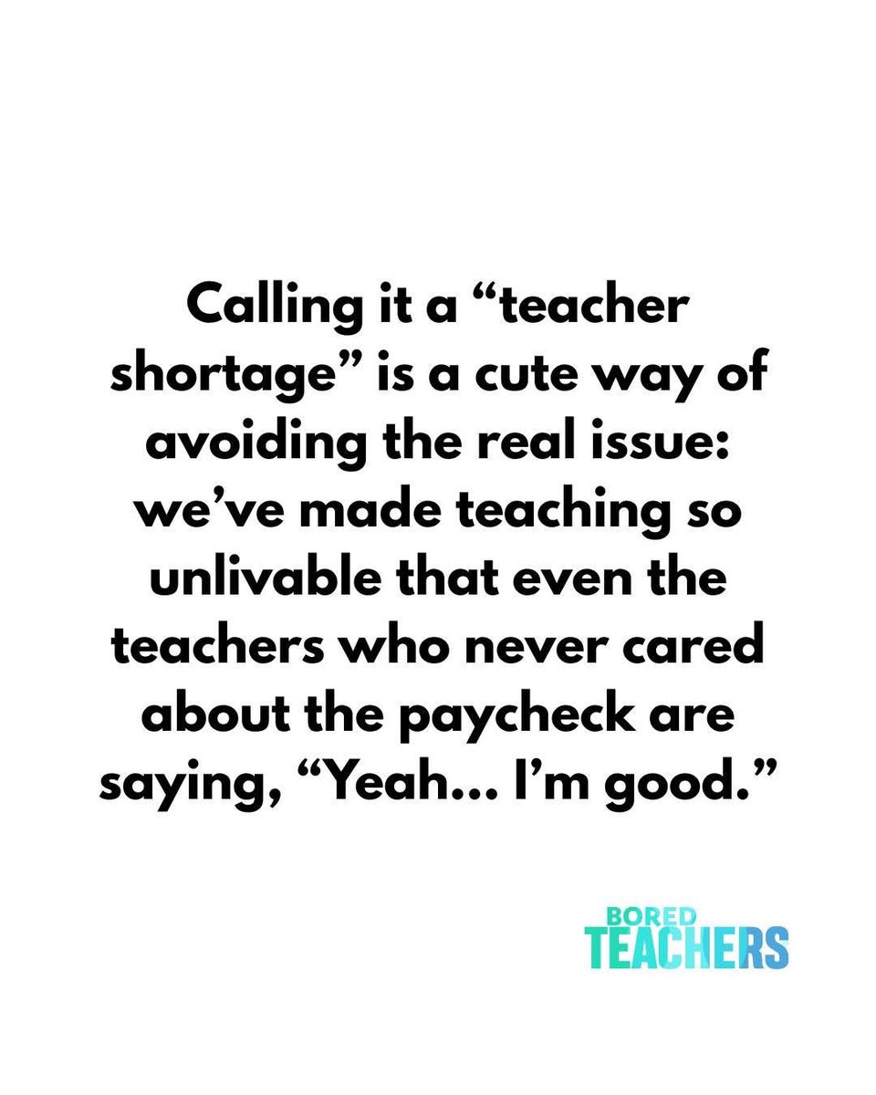 Bored Teachers tweet media