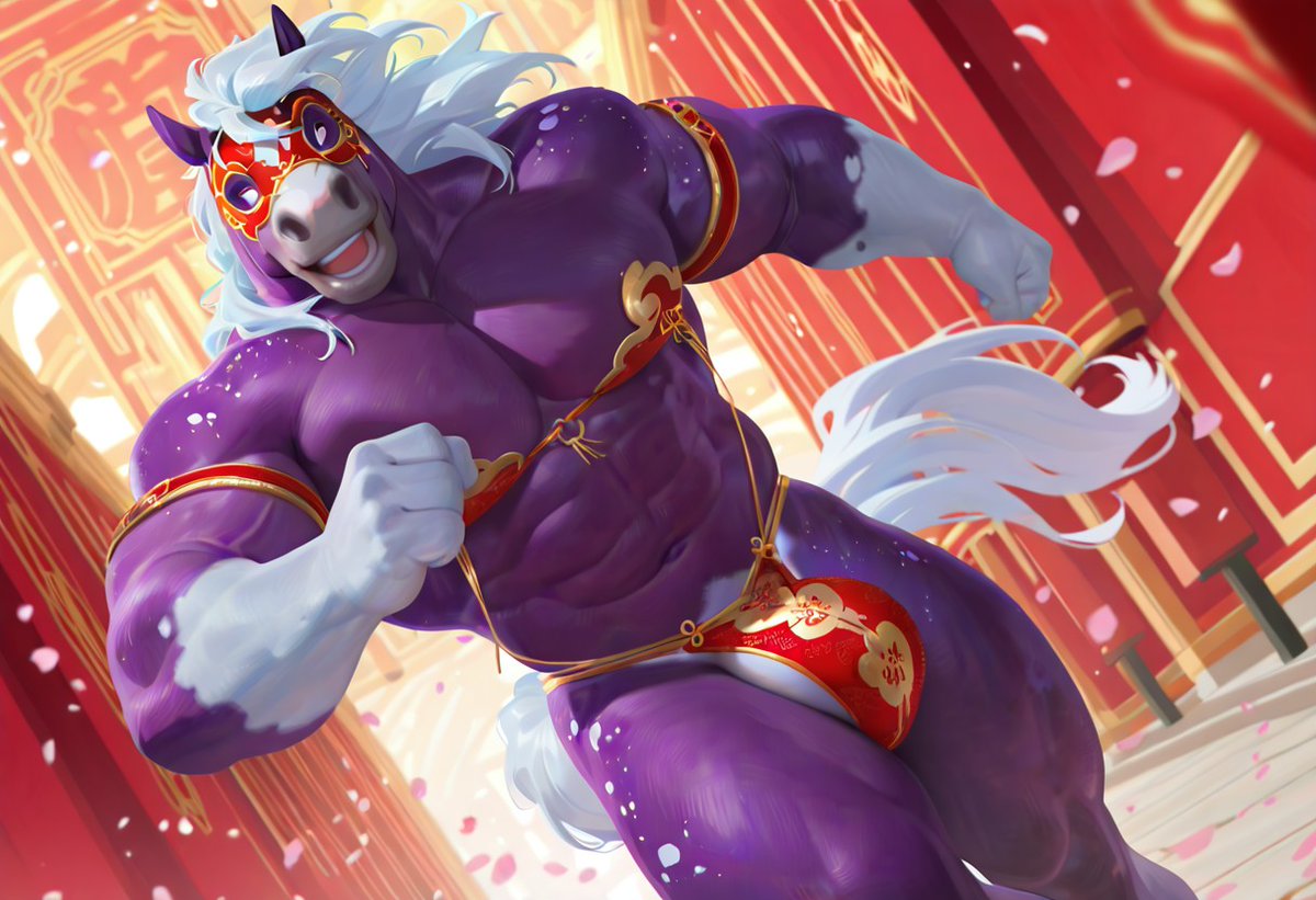 PonyProxyAI's tweet photo. Happy Year of the Horse! π΄π
#AIart #OCSol #furryai https://t.co/l183ud5MbH