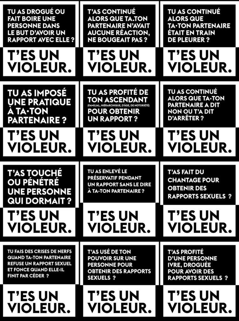 Toujours bon de rappeler que chaque fois que le consentement d’une victime est outrepassé, c’est un VIOL