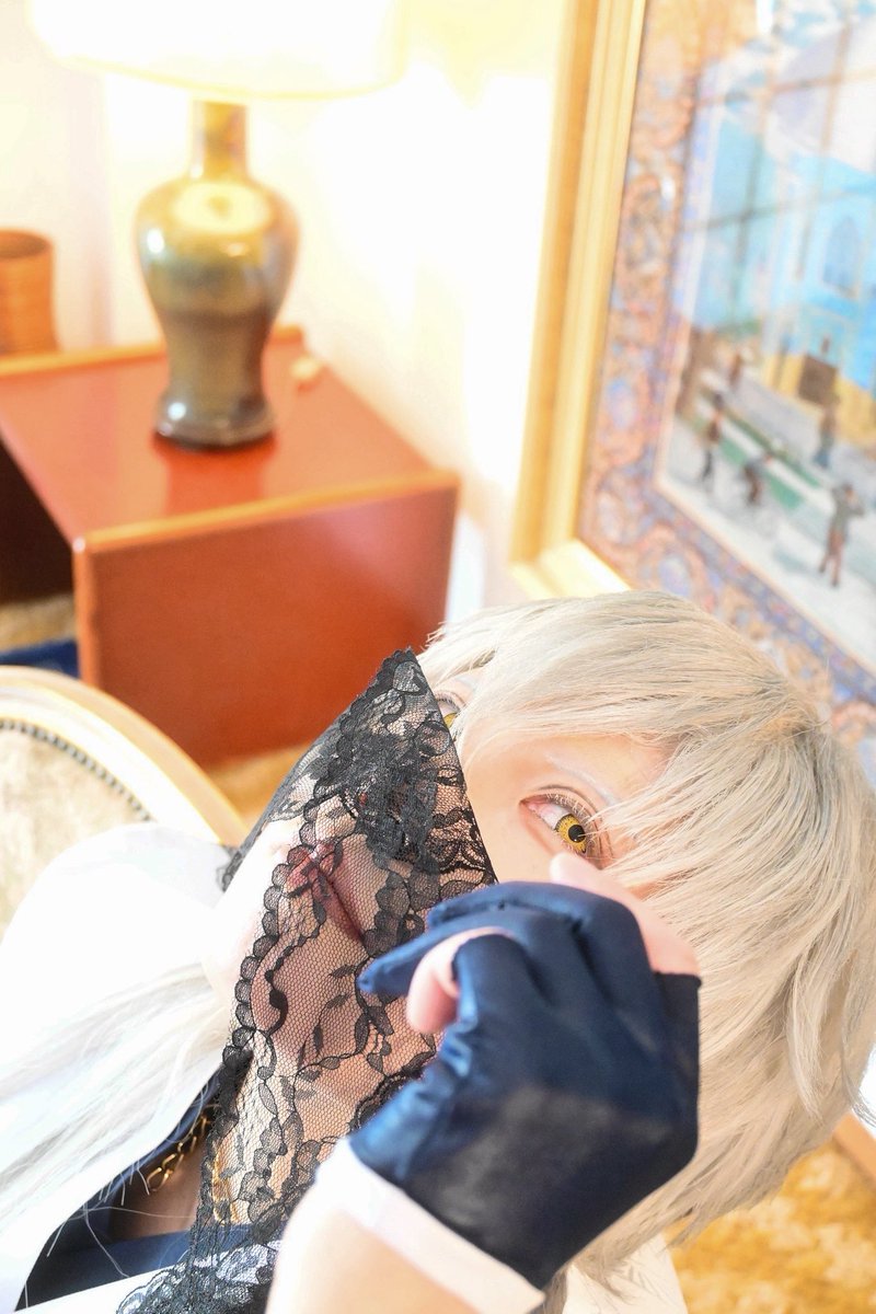 ※cosplay/ロケ地許可済

　No130 
　　　　鶴|丸|国|永

　　　　　　　　⎯⎯⎯纏う

📷:朱々さん(<a href="/suzune5_5/">朱々(すず)</a>)