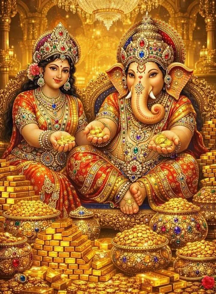 Jay Lakshmi Ganesh ji. ✨️🪷