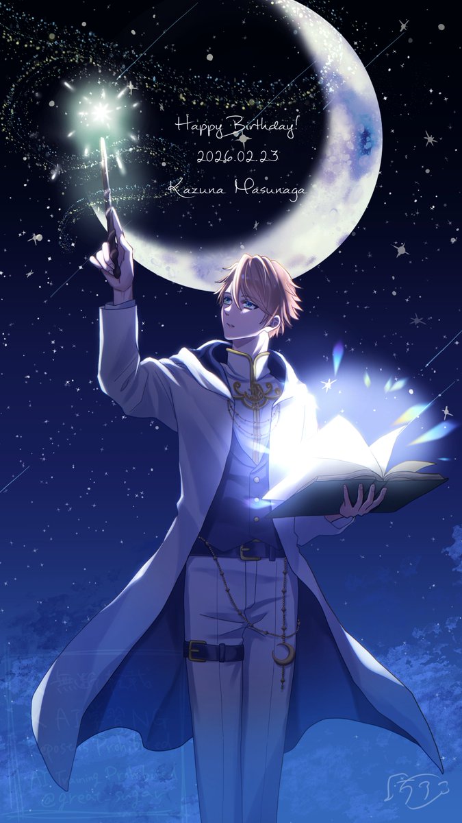 ハピバ🧙💫🌙（遅刻）

※タップ推奨