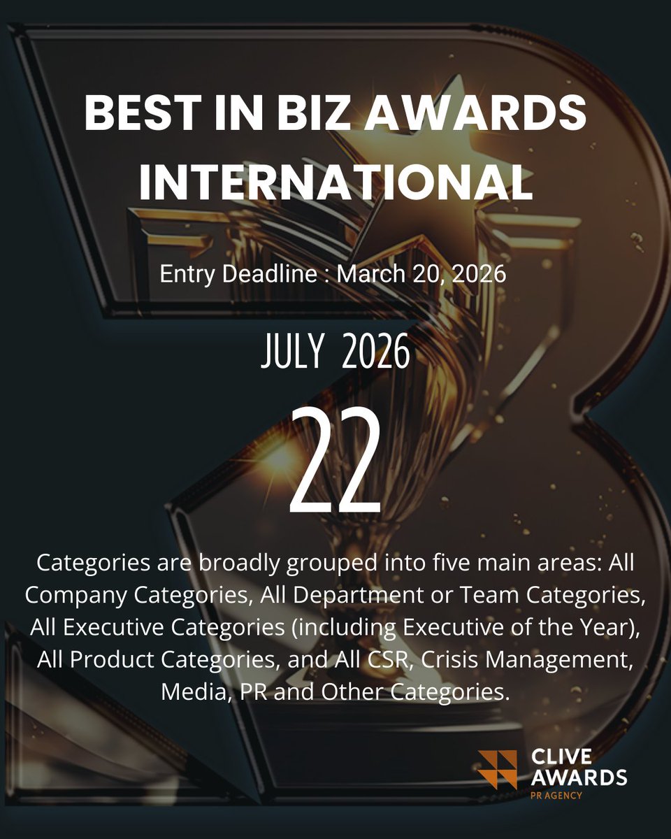 Clive Awards tweet media