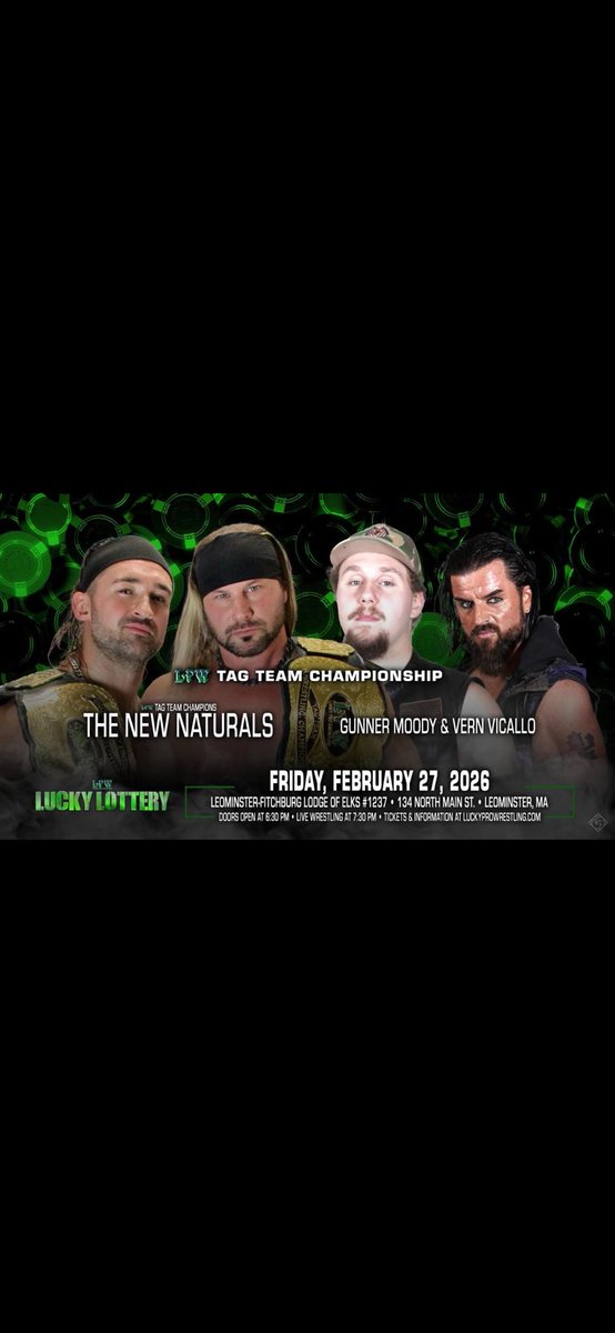 Lucky Pro Wrestling tweet media