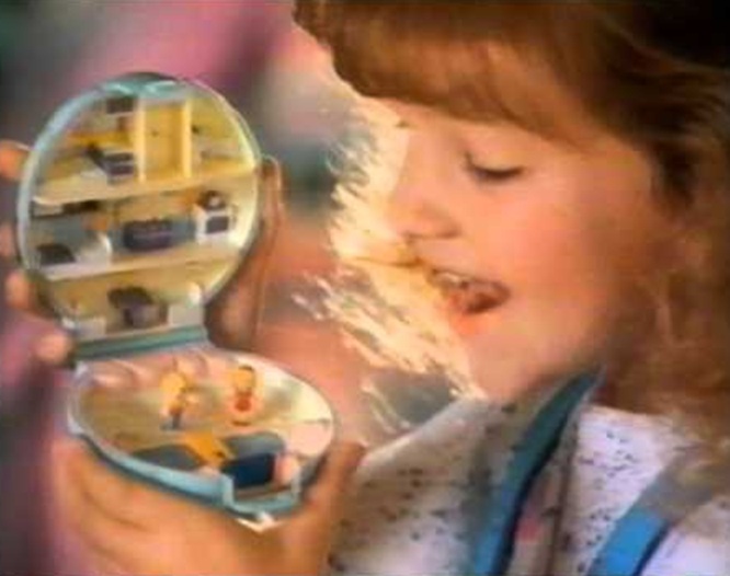 Milana says ( unsungcinema.libsyn.com ), “I challenge the internet… it's crazy that in the information age, I cannot find these, like, many commercials that I did.”   #pollypocket #milanavayntrub #squirrelgirl #movies #projecthailmary #werewolveswithin #film #interview #barbie