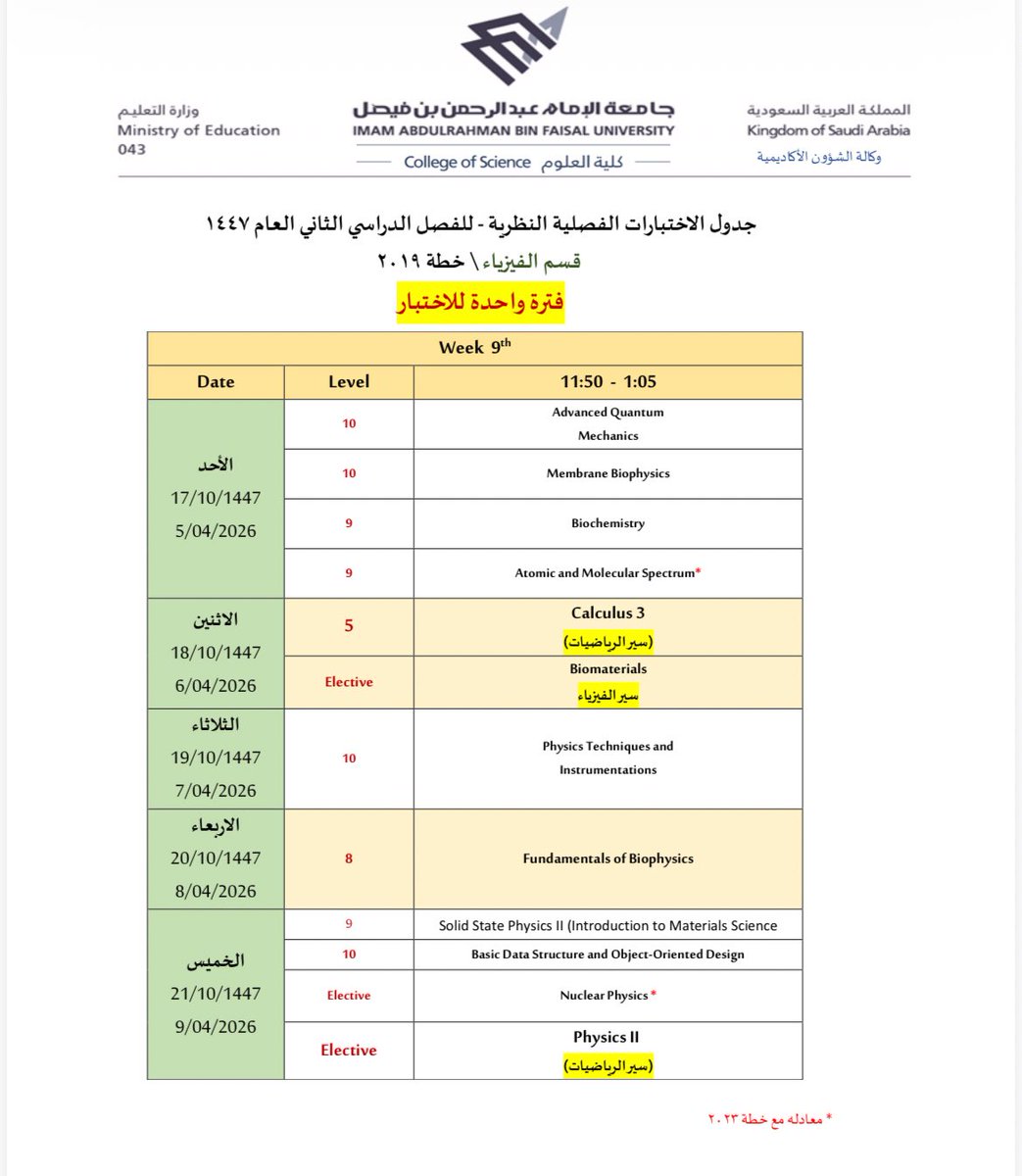 وكالة الشؤون الأكاديمية بكلية العلوم tweet media