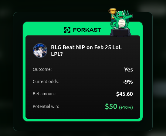Monumental and gigantic wave of a win by Bilibili Gaming against Ninjas In Pyjamas! 

Steady and calculated lineup and plays brought the series to a closing finish of 3-0! GG! 

Join us!
Referral Link - forkast.gg/?referal_code=…

Only in <a href="/Forkast/">FORKAST</a> <a href="/ForkastSports/">Forkast Sports</a>