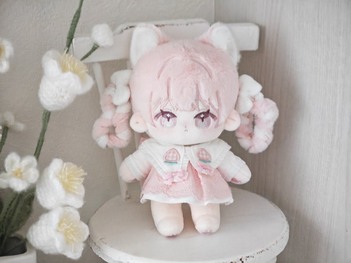 merrilyplus's tweet photo. 春の気配˖ ࣪⊹

🧸ミョナカ（묘나카）ちゃん
👗mole.さん https://t.co/h9hTtlBDLO