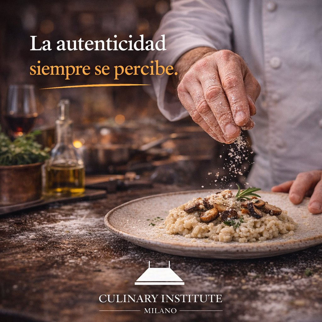 MiCulinary_inst's tweet photo. La gente nota cuando algo no es real. #MilanoCulinaryInstitute #Autenticidad https://t.co/UAoVf1tP6c
