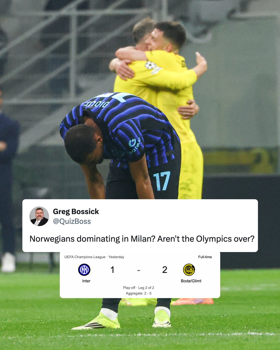 The Norwegians have been loving life in Milan lately 🥇🇳🇴