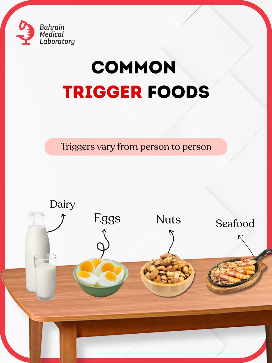bahrain_Lab's tweet image. Feeling bloated after eating? It could be food intolerance.

Comment “TEST” to get a special price 👇
📞 17255522 (call or whatsapp)

#FoodIntolerance #BahrainMedicalLab #GutHealth #HealthBahrain #LabTest #Bahrain