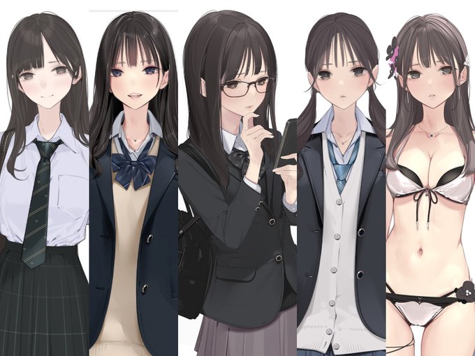 天三月さんの描く少女たち。 可愛く綺麗で儚げな透明感を纏った完璧な美少女像だと考えています。 この素晴らしい表現にもっともっと立体で近づけられるようこれからも頑張ります。