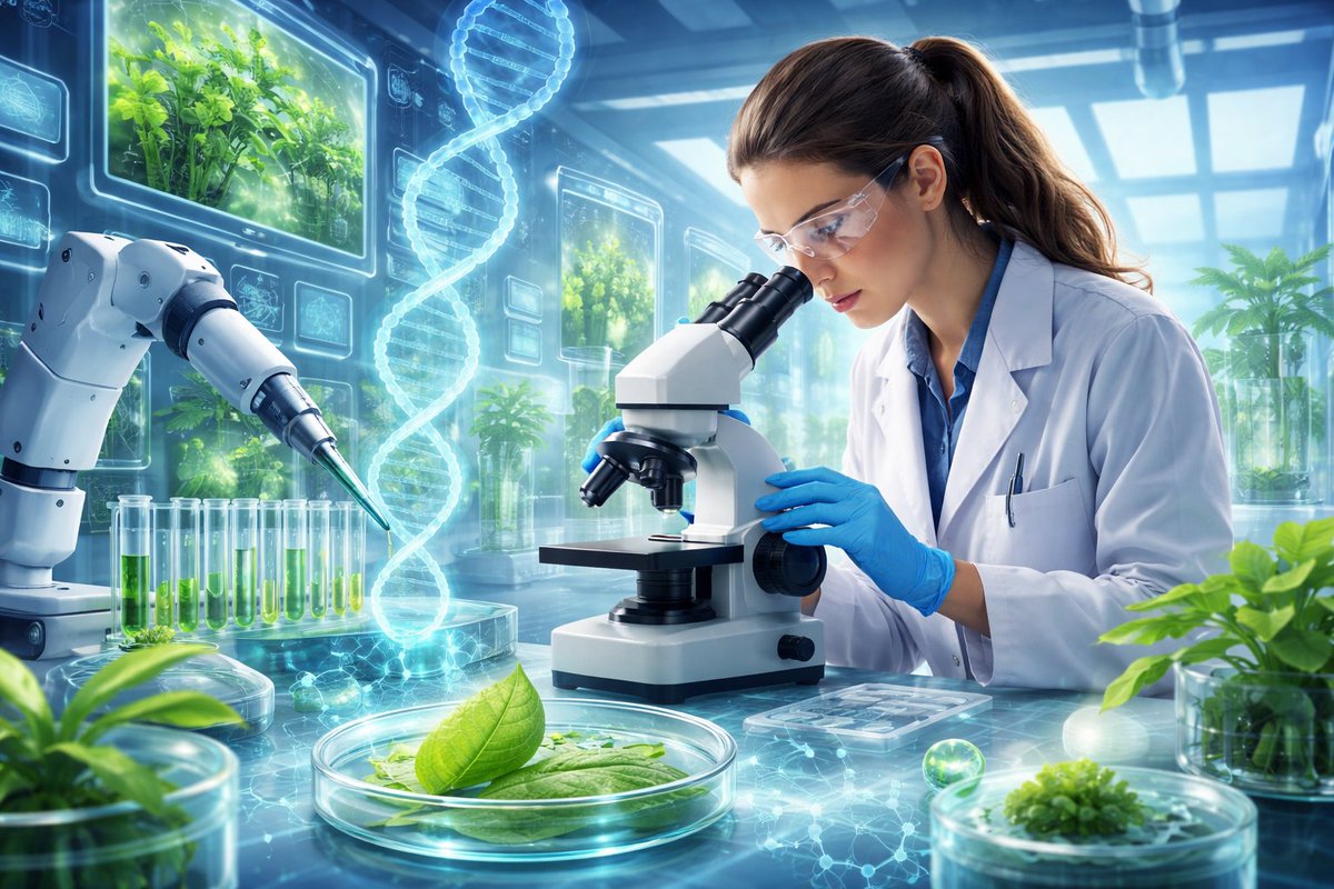 USABestPick52's tweet photo. Decoding life’s blueprint 
The future of medicine, agriculture &amp; sustainability starts here.
#Biotech #DNA #ScienceRevolution https://t.co/nyjWcvfFhI