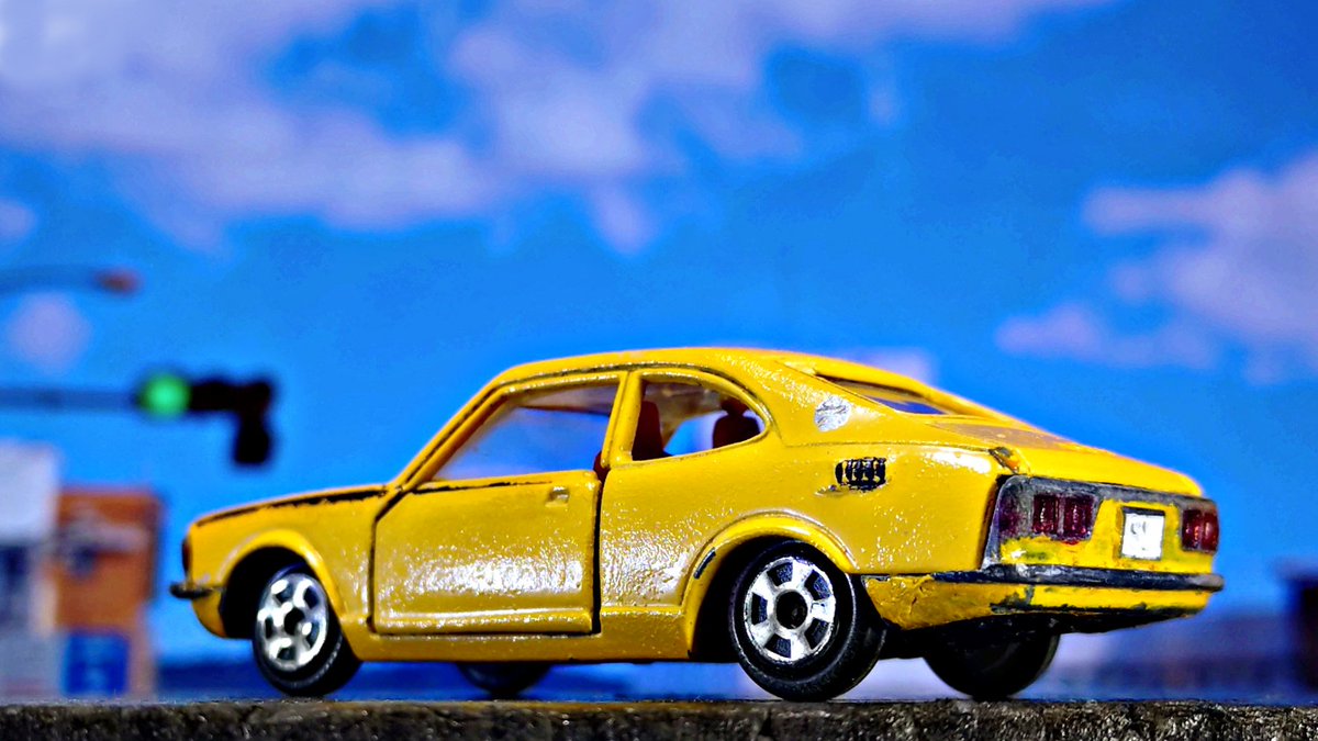 トミカのトヨタ スプリンター SL、1/59。やっぱりスプリンターは最初の