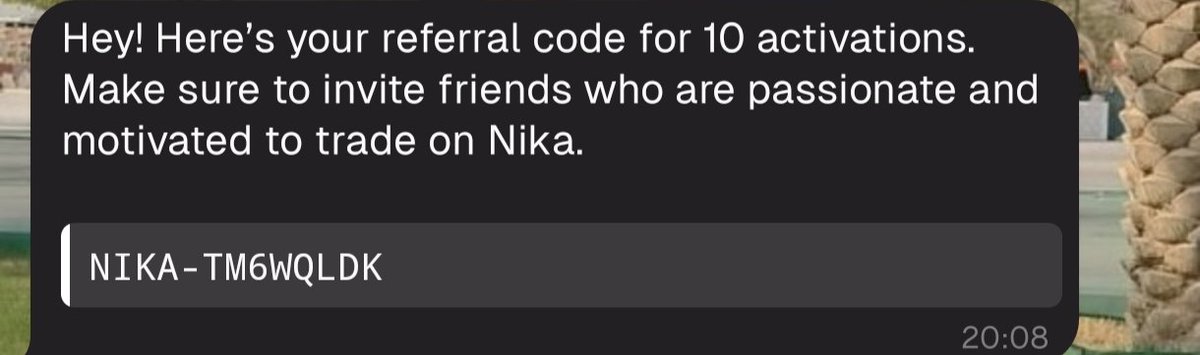 itsrizaldii_'s tweet photo. 🔥🔥🔥 LIMITED SLOTS ALERT! Just got an exclusive @Nika_Finance 🔥

referral code for 10 activations only!   
Trade spot/perps, earn yield, auto-rebalance portfolios across ETH, SOL & more – all in one smooth self-custodial DeFi app. No more wallet chaos!  

Code: NIKA-TM6WQLDK

 Link : https://t.co/8S8hCC7dPs 
 First come, first served – grab it before slots vanish + stack XP for potential rewards!  Who's jumping in?  #NikaFinance #DeFi #Crypto #Airdrop #Web3 #trading
#PerpTools #dex