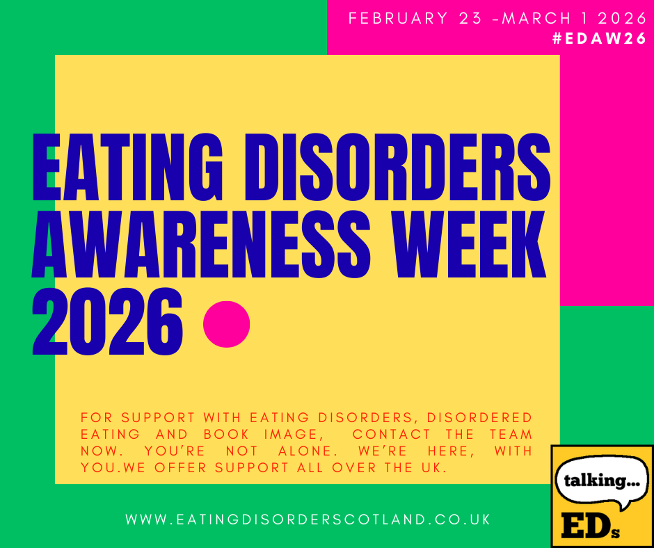 TalkingEDs: Eating Disorder Service Scotland tweet media