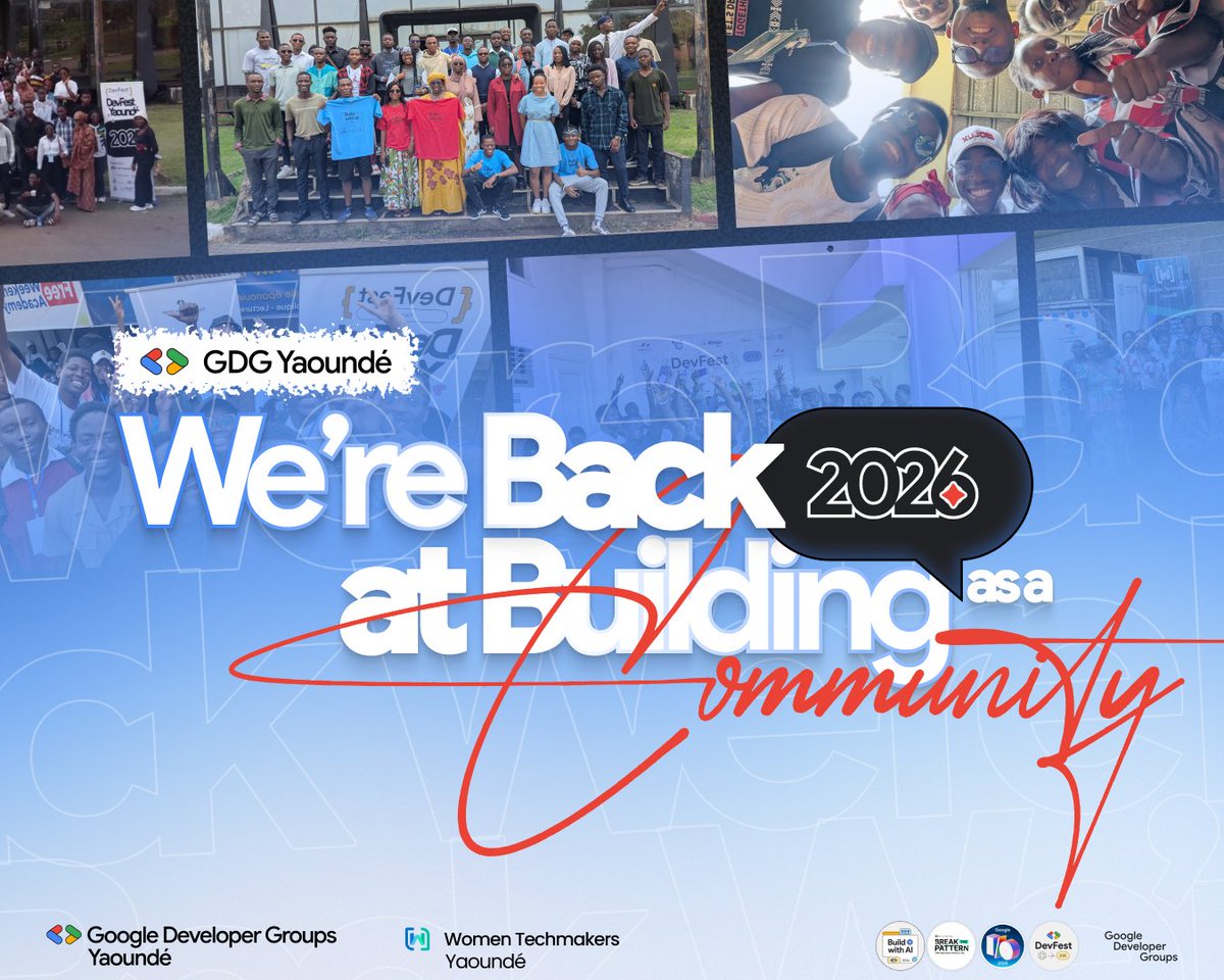 GDG Yaoundé #BuildwithAI tweet media