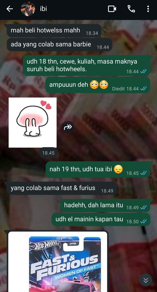 darksweetone's tweet photo. Bingung sama anak Gen-Z skrng dah.. 

udh tua, umur 19 thn, cewek, kuliah, maknya suruh beli hotwheels pink,, ada2 bae.. 

kalah si el yg umur 6 thn 🙄🤔 https://t.co/Tomt81u7ID