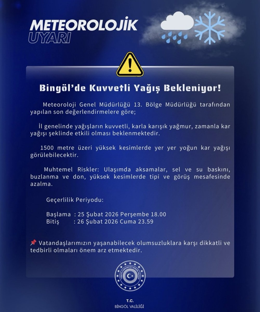 T.C. Solhan Kaymakamlığı tweet media