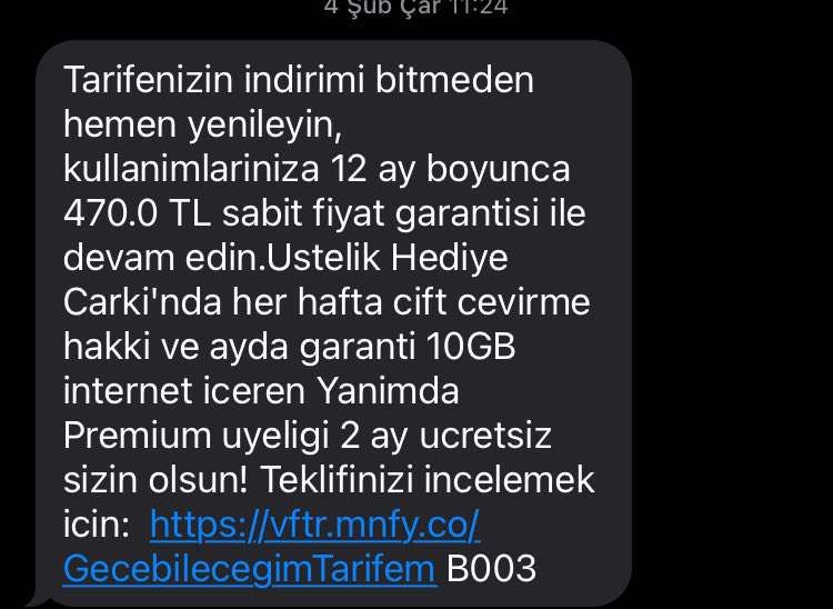 hrhangi's tweet photo. @VodafoneDestek Mevcut tarifeme 4 Şubat tarihinde 470 lira teklif ettiniz. Şu anda 540 lira istiyorsunuz. Sebebine ise kullanım alışkanlığınıza bağlı diyorsunuz. Kullanım alışkanlığım 20 günde değişti mi ? @VodafoneTR @VodafoneDestek @vodafonered https://t.co/8BMGLI35w5
