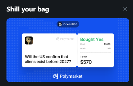 occasio41415456's tweet photo. I just put my money where my mouth is on @Polymarket.

Trade against me: https://t.co/ewpQw36OwZ https://t.co/K7fEcAxWEC