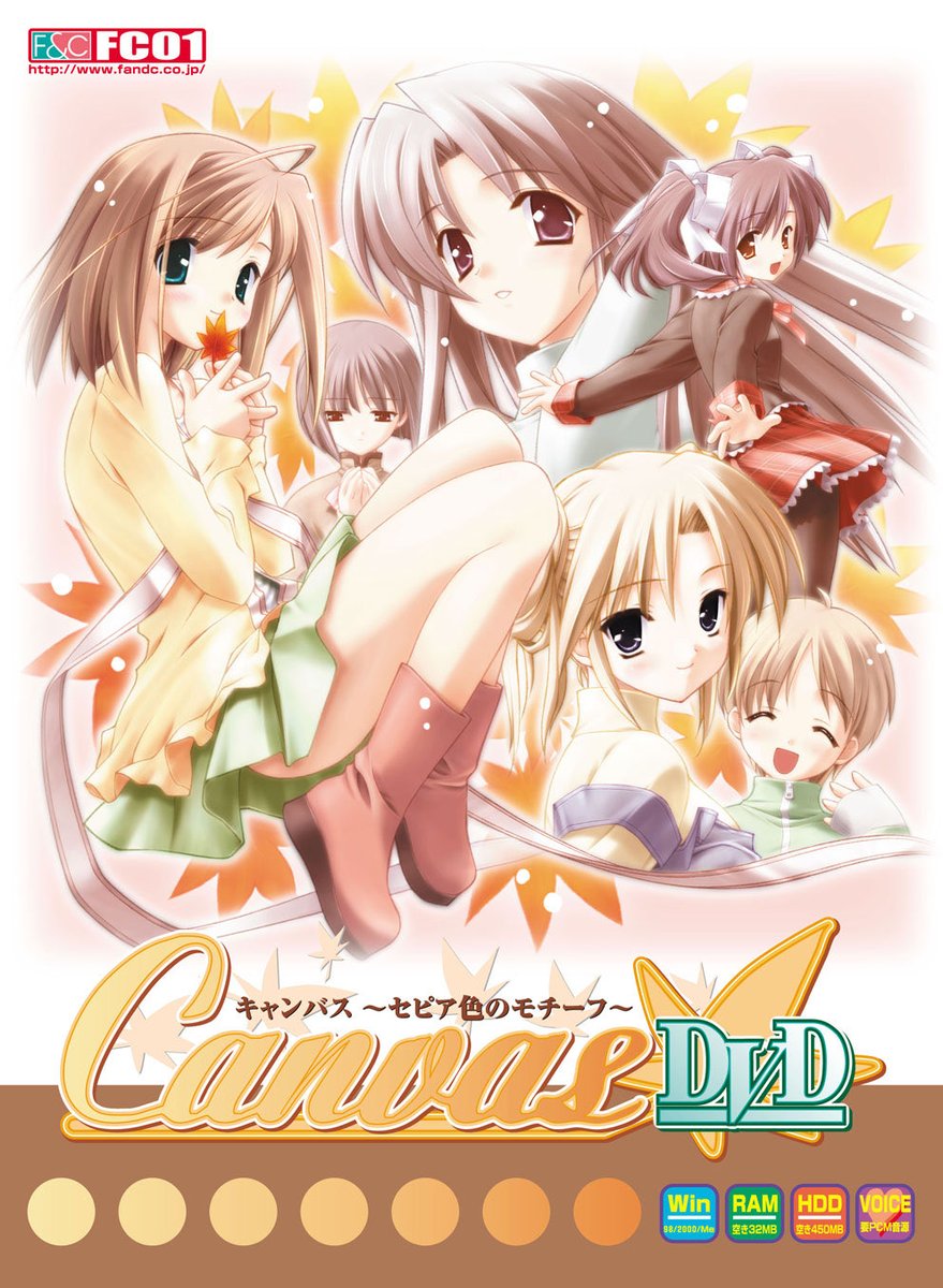 FANDC_Staff's tweet image. 「Canvas ～セピア色のモチーフ～」オープニングの歌詞入り動画とオフボーカル動画です。
こちらの動画は配信にご利用いただいても問題ございません。
よろしくお願いいたします。

歌詞入りOP
m.youtube.com/watch?v=sp0lAM…

オフボーカルOP
m.youtube.com/watch?v=MKc6oP…

#エフアンドシー
#Canvas