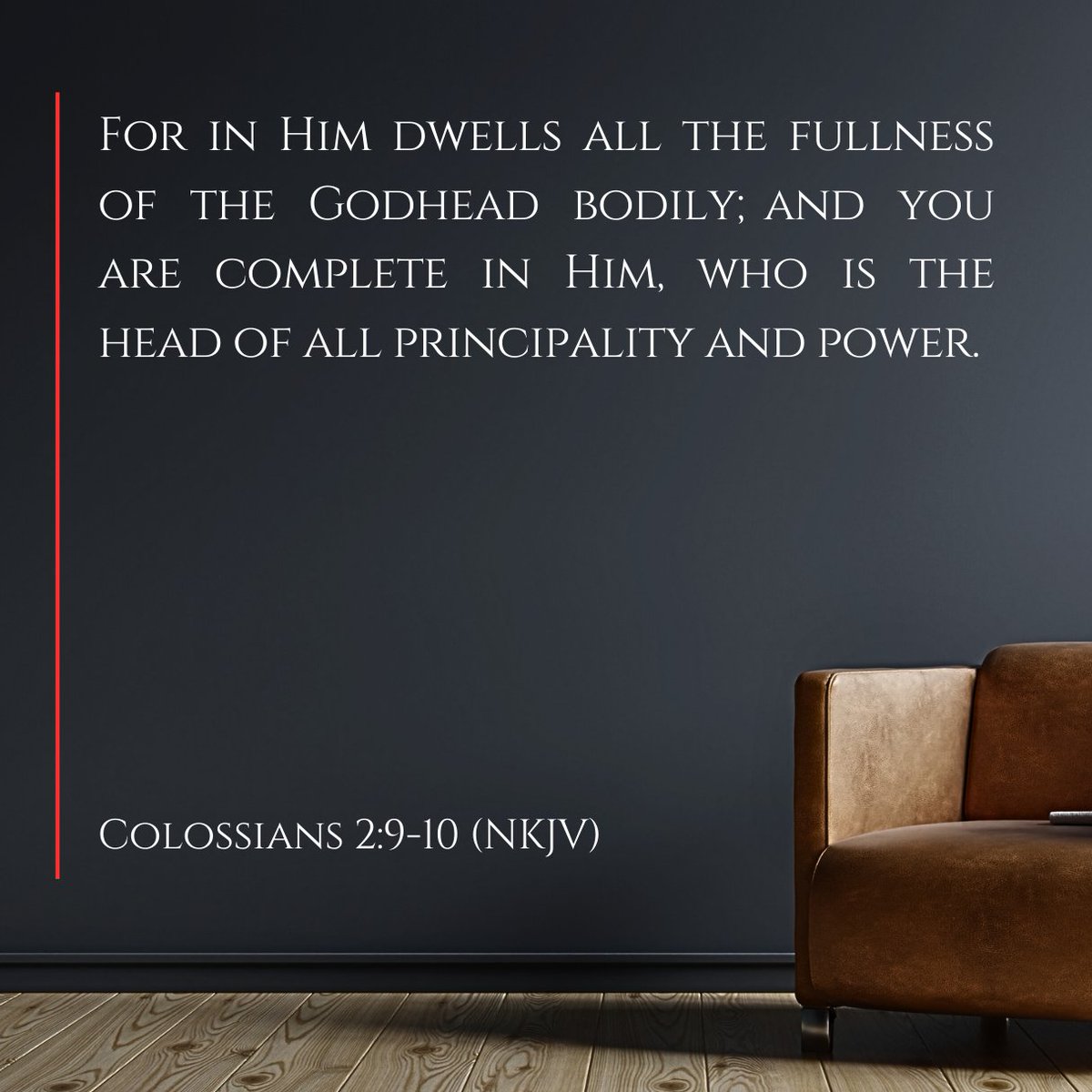 The Daily Grind ☕️ Fully Supplied and Lacking Nothing

Everything that is God dwells in Jesus Christ. He was fully man, and He was fully God. This is a game-changer; If only you will receive it and believe it.

Paul reminds us, “And you are complete in Him.” It means to be fully