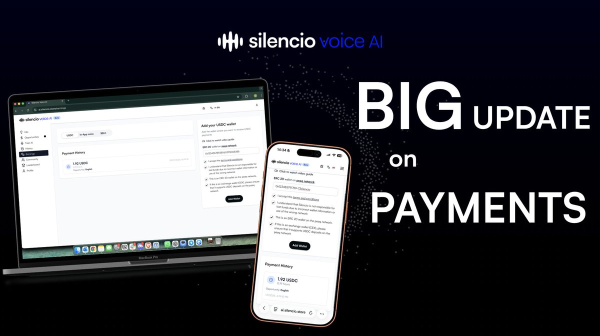 Silencio | Voice Data for AI tweet media