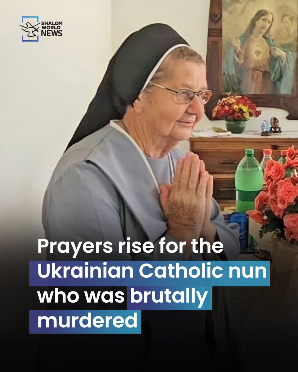 Let’s offer one Hail Mary for the repose of the soul of 82-year-old Ukrainian Catholic nun Nadia Gavanski, who was beaten to death on Saturday, February 21.Please comment 'Amen' as a response. #OneHailMarycampaign