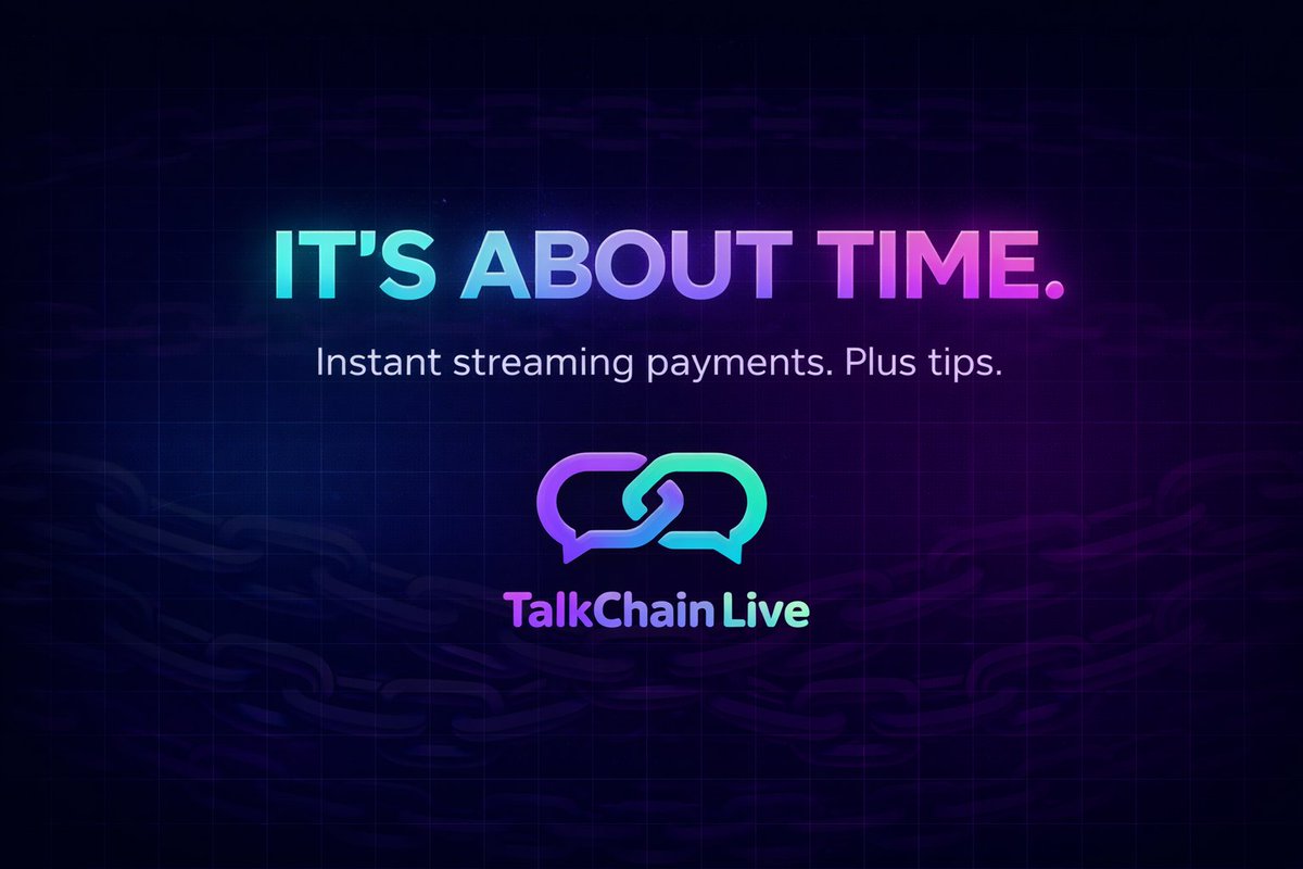TalkChain Live tweet media