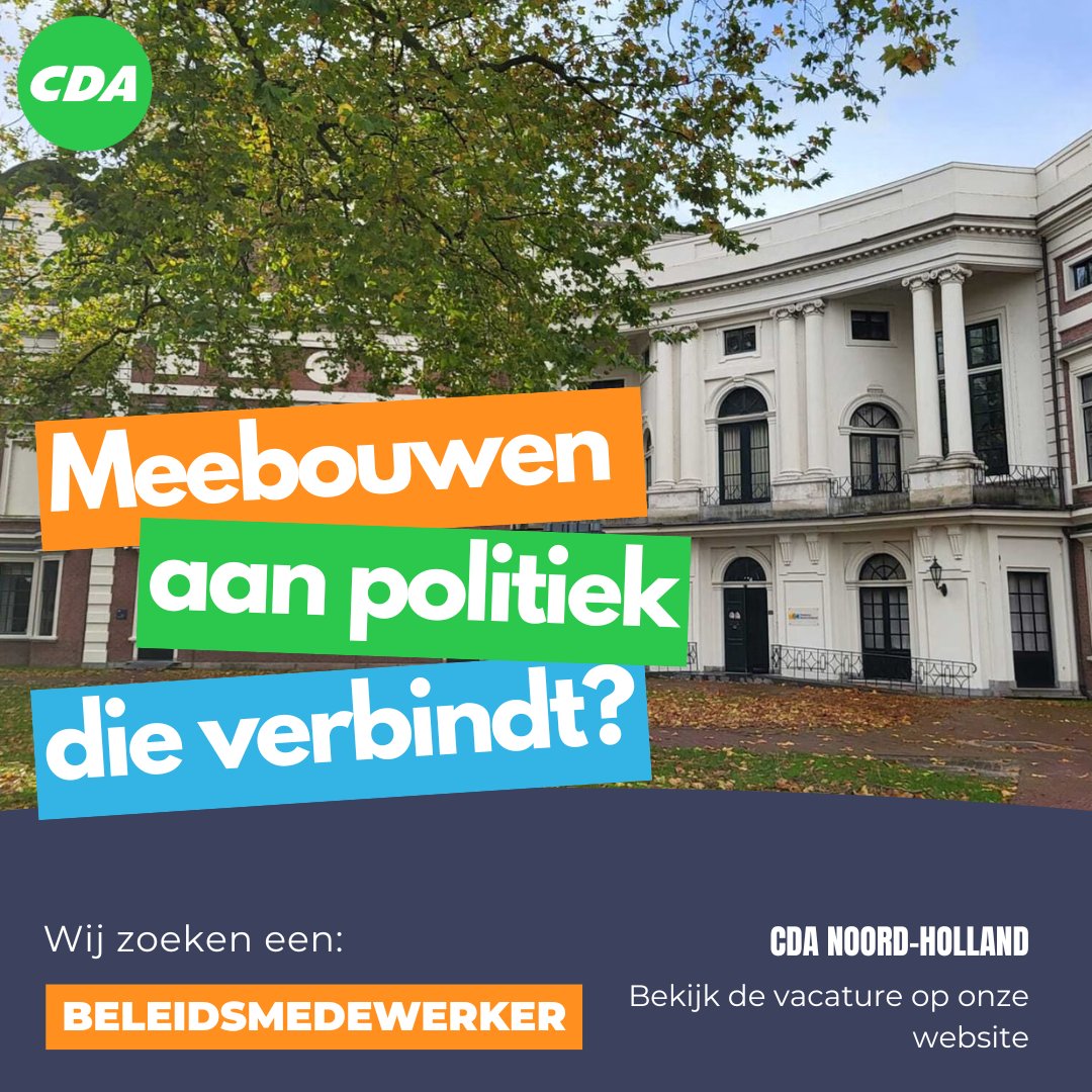 CDA Noord-Holland tweet media