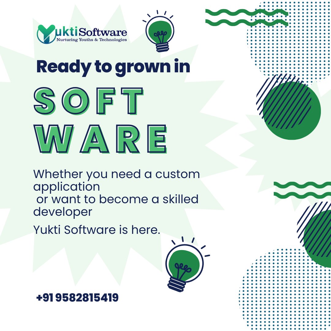 Yukti Software tweet media