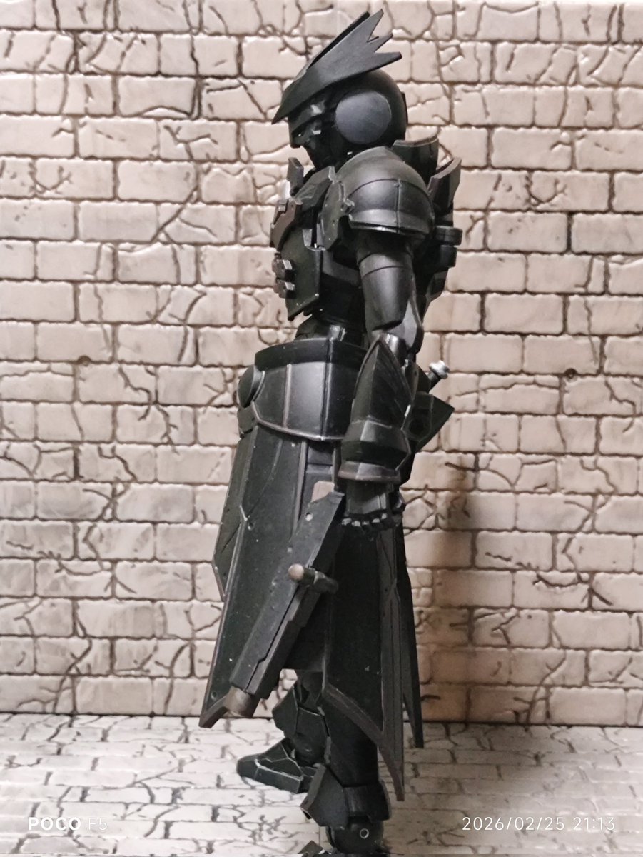 DCD3cs's tweet photo. プリースト、ナイト、パラディンのパーツを使ってそれっぽく
帽子だけパテとプラ板を使用しました https://t.co/nWqteyL5jN