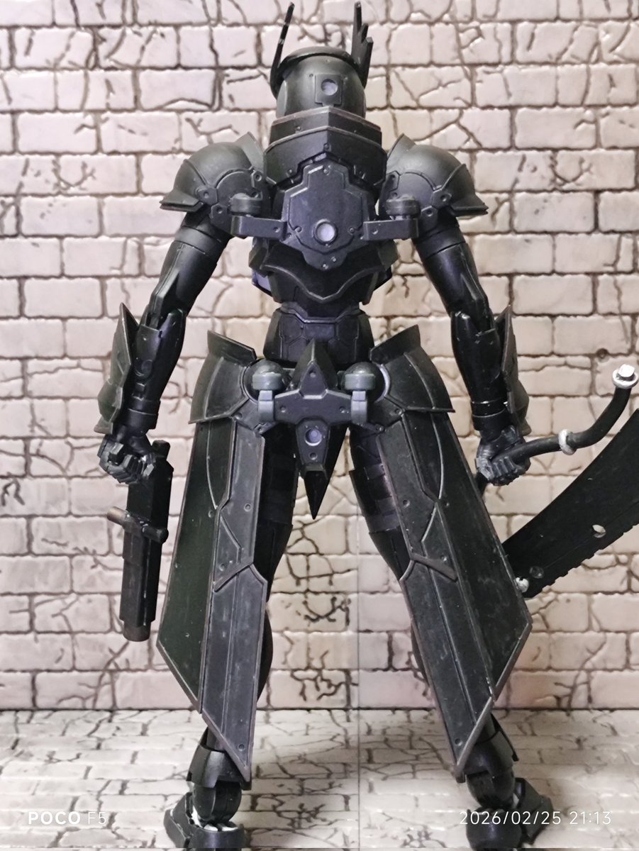 DCD3cs's tweet photo. プリースト、ナイト、パラディンのパーツを使ってそれっぽく
帽子だけパテとプラ板を使用しました https://t.co/nWqteyL5jN