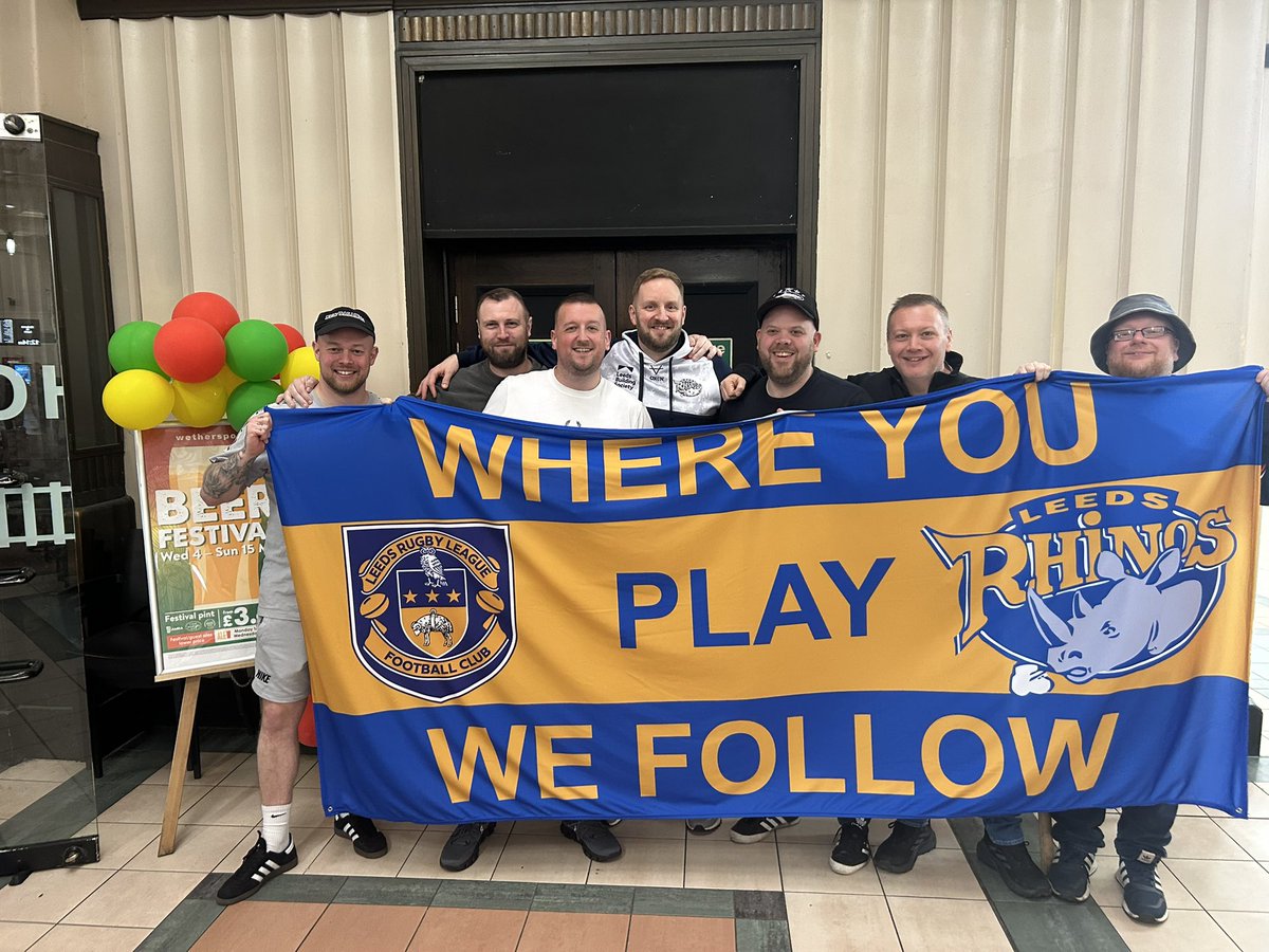 So it begins. The biggest away day #RhinosinVegas