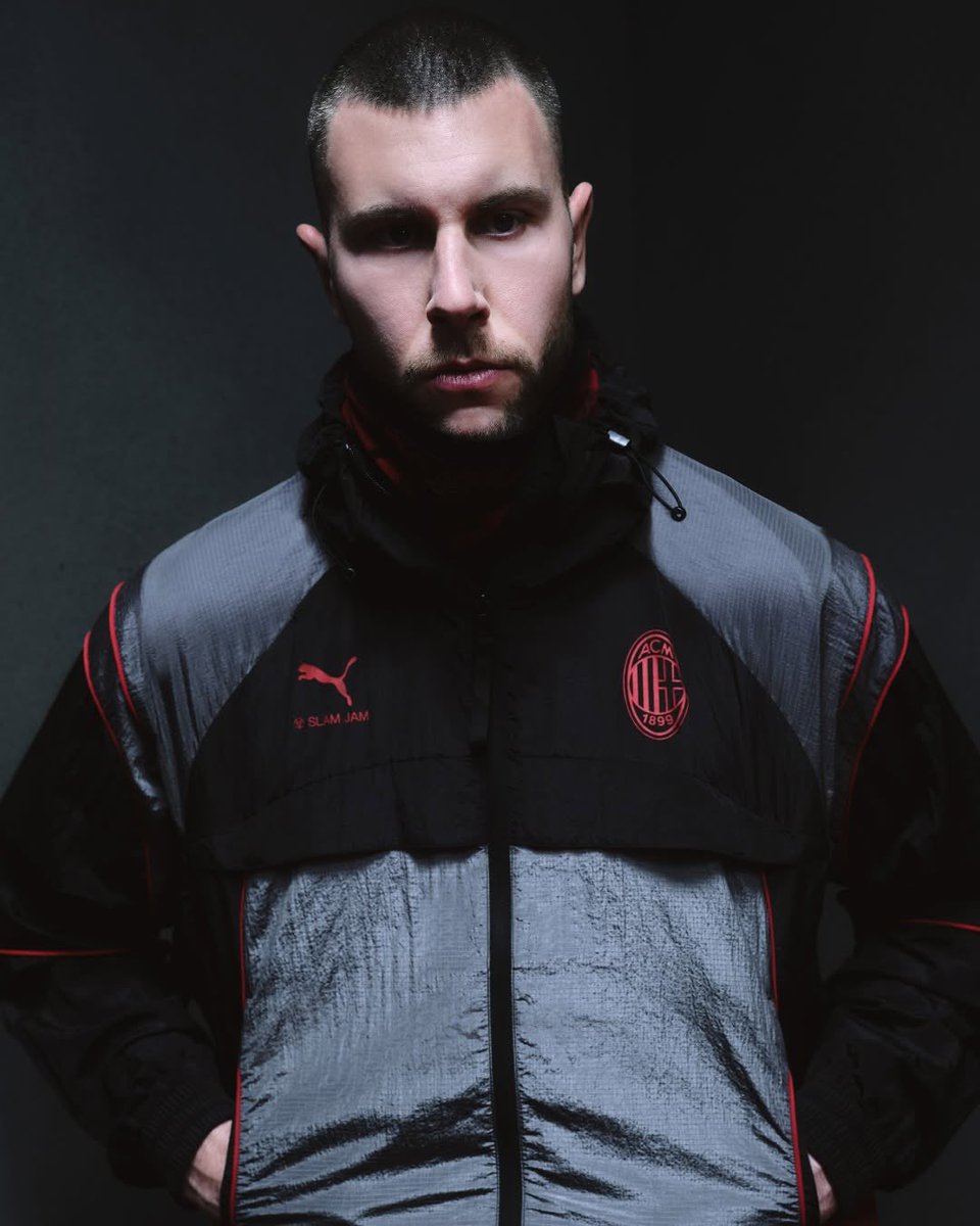 urbnchronicles's tweet photo. AC Milan and PUMA unveil their Slam Jam collection. https://t.co/jmw89LM333