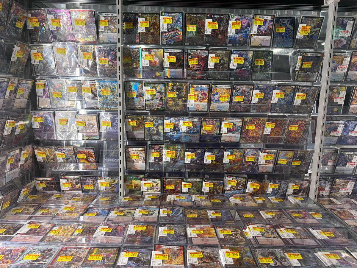 デパコス　大量まとめ売り デュエマ 新弾、美品、傷あり、高価ノーマルのショーケース更新しま