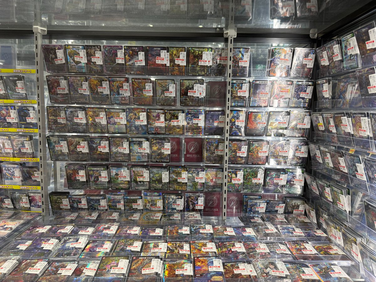 デュエマ 新弾、美品、傷あり、高価ノーマルのショーケース更新しま