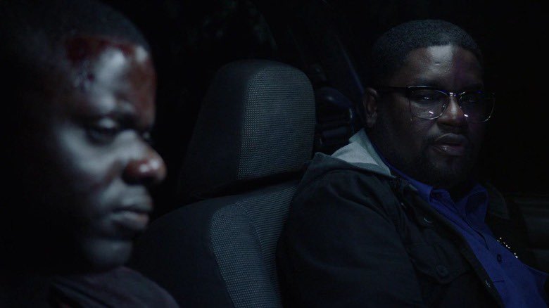 The reaction of everyone in the theater at this scene: