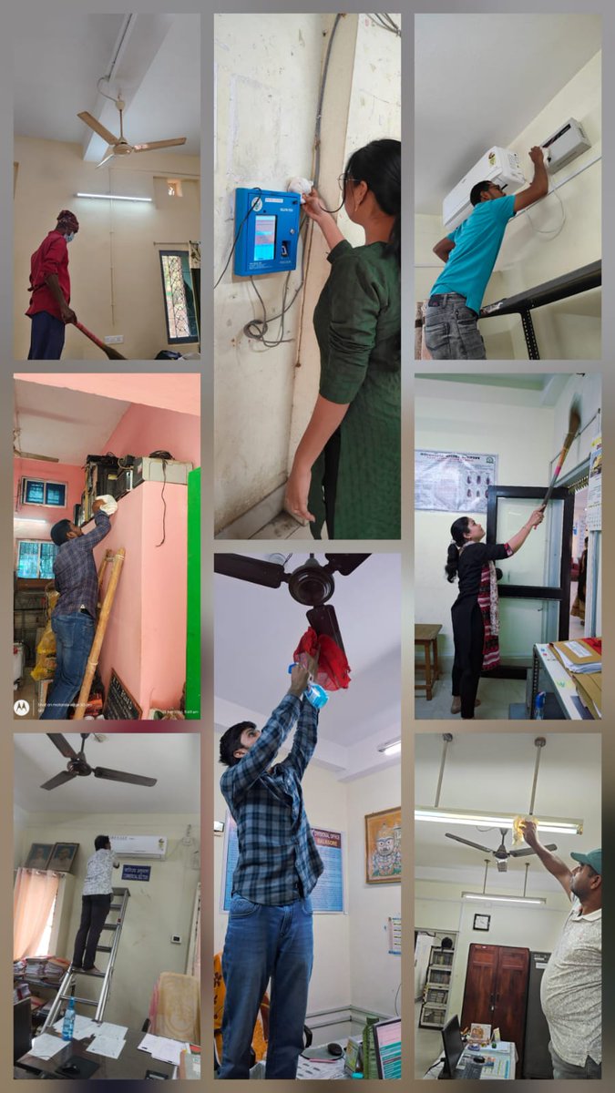 "Cleanliness starts within, strengthening our commitment to a healthier workplace😎"
  FCI, Divisional Office, Balasore  conducted a special cleaning of all electric appliances like fans, tubelights, Air Conditioners of the office  on 25-02-2026. <a href="/SwachhataP/">Swachhata Pakhwada</a> <a href="/FciOdisha/">FCI Odisha</a> <a href="/EastFci/">FCI, Zonal Office (East)</a>