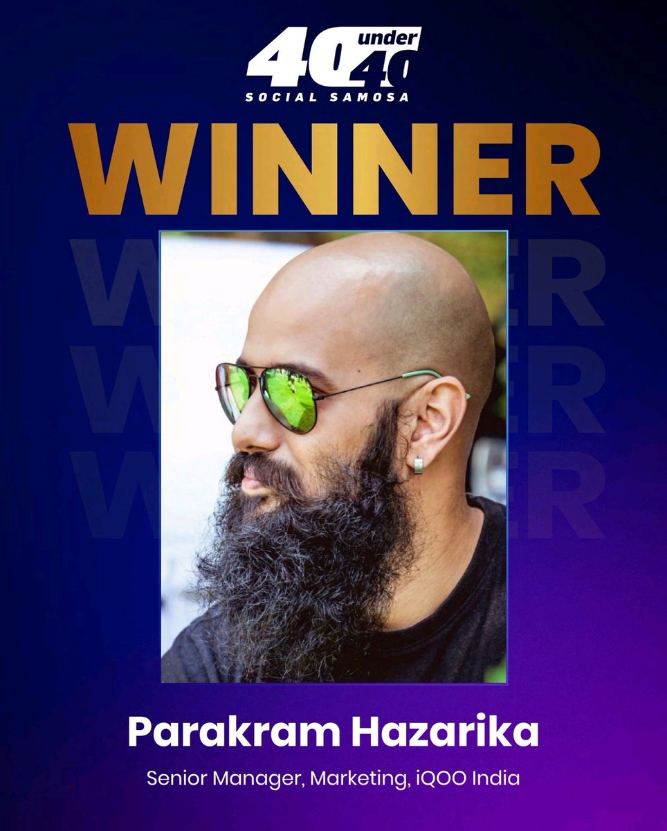 parakram_h's tweet photo. Big honor to be featured in the #SocialSamosa 40 Under 40 Class of 2025-26 #SS40Under40 ๐
Truly humbled & grateful to the entire Social Samosa team for this recognition.
This win belongs to my amazing team & the #iQOOCommunity ๐
#iQOO
https://t.co/6gfj1lqAM5 https://t.co/61B9OBSwB4