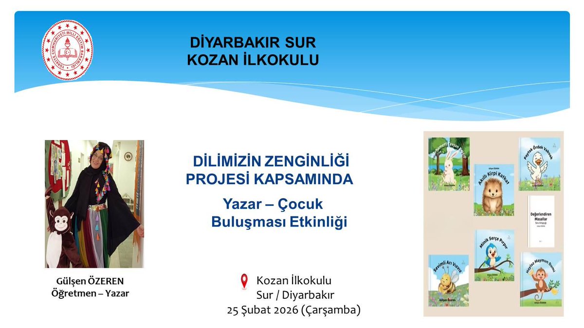 KozanSur's tweet photo. Etkinlikleriyle öğrencilerimizin güzel birgün geçirmelerini sağlayan Gülşen ÖZEREN hocamıza ve İl Milli Eğitim ARGE birimi personeline tşk ederiz. @tcmeb @Diyarbakirmem @surkaymakamlik @SurMilliEgitim @ErnezDemir https://t.co/8Nb85oX7iO